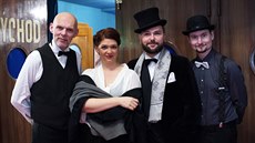 Petr Klimeš, Kateřina Bohatová, Zbigniew Kalina a klavírista Petr Ožana v... Petr Klimeš, Kateřina Bohatová, Zbigniew Kalina a klavírista Petr Ožana v...