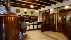 Název restaurace a pivovaru U Přeška odkazuje na muže, od něhož údajně získalo... Název restaurace a pivovaru U Přeška odkazuje na muže, od něhož údajně získalo...