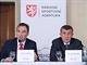 Vládní zmocněnec pro sport Milan Hnilička a předseda vlády Andrej Babiš