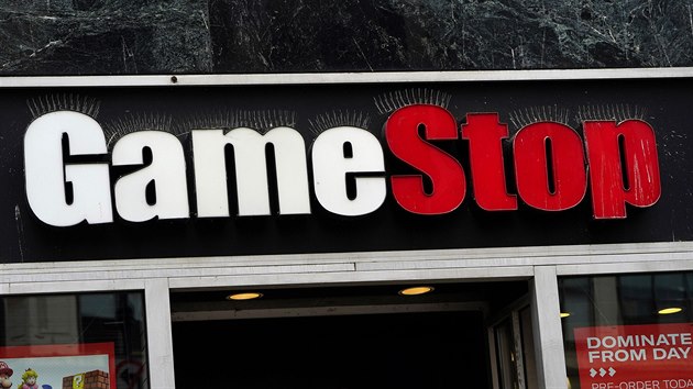 Pobočka GameStop na newyorském Manhattanu. Pobočka GameStop na newyorském Manhattanu.