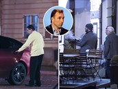Jiří Paroubek, Jiří Šlégr a Milan Hnilička dorazili do teplického hotelu Prince... Jiří Paroubek, Jiří Šlégr a Milan Hnilička dorazili do teplického hotelu Prince...