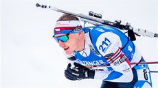 Ondřej Moravec v individuálním závodu v Anterselvě. Ondřej Moravec v individuálním závodu v Anterselvě.