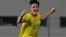 Jakub Kolář si svůj první ligový start v základní sestavě fotbalistů Zlína... Jakub Kolář si svůj první ligový start v základní sestavě fotbalistů Zlína...