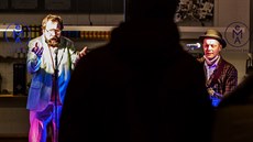 Cirk La Putyka a spřátelení umělci uspořádali v centru Prahy akci Oživené... Cirk La Putyka a spřátelení umělci uspořádali v centru Prahy akci Oživené...