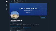 Oficiální twitterový úet Bílého domu