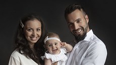 Eliška Grabcová, Václav Noid Bárta a jejich dcera Eliška Eliška Grabcová, Václav Noid Bárta a jejich dcera Eliška