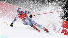 Ester Ledecká v superobřím slalomu v Garmisch-Partenkirchenu. Ester Ledecká v superobřím slalomu v Garmisch-Partenkirchenu.