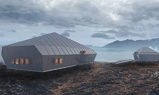 Antarktick stanice, kterou navrhli architekti z brnnskho VUT, m bt tvoena...