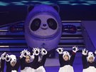Poadatelé pekingské zimní olympiády 2022 ukázali maskota. Podle oekávaní jím...
