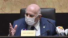 Předseda Pavel Rychetský ve sněmovně Ústavního soudu v Brně, který 3. února... Předseda Pavel Rychetský ve sněmovně Ústavního soudu v Brně, který 3. února...