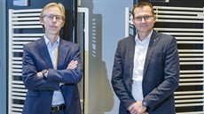 Jednatelé společnosti Kermi ve Stříbře na Tachovsku Petr Holeček (vpravo) a... Jednatelé společnosti Kermi ve Stříbře na Tachovsku Petr Holeček (vpravo) a...