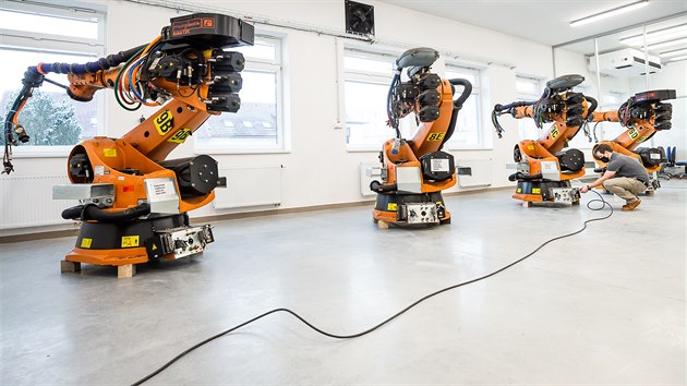 Roboty v Podorlickm vzdlvacm centru v Dobruce