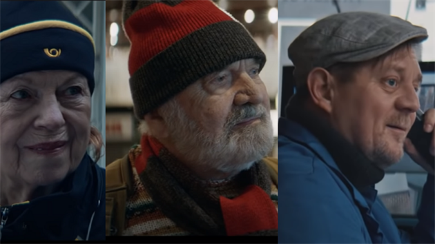 Ivan Janurov, Zdenk Svrk, Petr tvrtnek a Ji Lbus v klipu Hippokratova armda (2021)