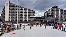 Dominantu Borovce tvoří hotel Rila ve francouzském stylu, který prošel... Dominantu Borovce tvoří hotel Rila ve francouzském stylu, který prošel...