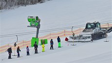 Rolbovláček Bizon, který od pátku 12. února funguje v Olešnici na Blanensku,... Rolbovláček Bizon, který od pátku 12. února funguje v Olešnici na Blanensku,...