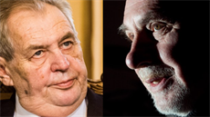 Pavel Rychetský (vpravo) a Miloš Zeman Pavel Rychetský (vpravo) a Miloš Zeman