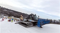 Lyžaři a snowboardisté mohou na sjezdovce v Hlubočkách u Olomouce využít... Lyžaři a snowboardisté mohou na sjezdovce v Hlubočkách u Olomouce využít...
