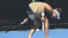 Markéta Vondroušová ve druhém kole na Australian Open Markéta Vondroušová ve druhém kole na Australian Open