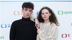 Denis afaík a Darija Pavloviová (Praha, 27. ledna 2021)