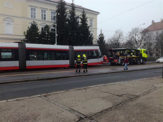 Zásah hasičů