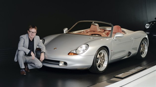 Grant Larson a pvodn studie Porsche Boxster Concept