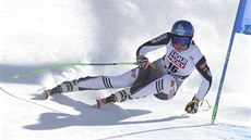 Slovenka Petra Vlhová na trati super-G ve Val di Fassa