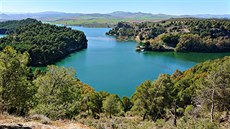 Přehrada na řece Guadalhorce Přehrada na řece Guadalhorce