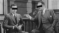 Hrabě Otto Nepomuk a ředitel velkostatku dr. Radimský probírali pracovní... Hrabě Otto Nepomuk a ředitel velkostatku dr. Radimský probírali pracovní...