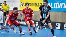 Momentka z utkání Livesport Superligy mezi Předvýběr.CZ Florbal Mladá Boleslav... Momentka z utkání Livesport Superligy mezi Předvýběr.CZ Florbal Mladá Boleslav...