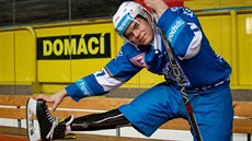 Martin Žižlavský přišel v šestnácti o nohu pod kolenem. K hokeji, který do té... Martin Žižlavský přišel v šestnácti o nohu pod kolenem. K hokeji, který do té...