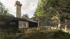 Vizualizace architektonicko-urbanistického řešení revitalizace vrchu Chlum u... Vizualizace architektonicko-urbanistického řešení revitalizace vrchu Chlum u...