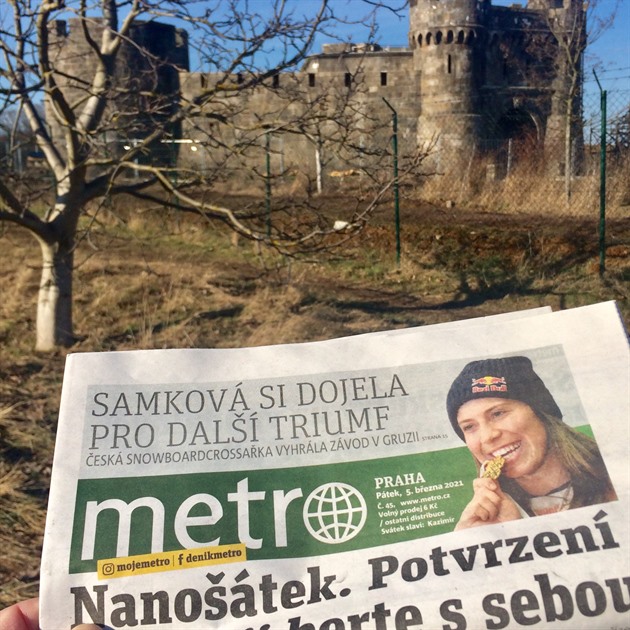 <p>Lockdown s Metrem v ruce
Barrandov, Praha 5 (filmové ateliery)</p>