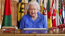 Královna Albta II. (Windsor, 7. bezna 2021)