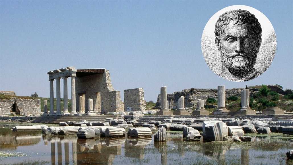 Ruiny antického eckého Milétu (na jihozápadním pobeí dneního Turecka,...