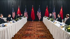 První setkání zástupců USA a Číny se uskutečnilo v aljašském městě Anchorage.... První setkání zástupců USA a Číny se uskutečnilo v aljašském městě Anchorage....