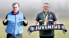 Martin Pulpit (vlevo) hrdě nosí barvy Interu Milán, Milan Valachovič nedá... Martin Pulpit (vlevo) hrdě nosí barvy Interu Milán, Milan Valachovič nedá...