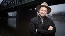 Skladatel a frontman havířovské kapely Nebe Petr Harazin Skladatel a frontman havířovské kapely Nebe Petr Harazin