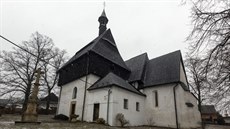 Kostel Vech svatých v malé obci Vyehorky na Mohelnicku, kde psobil nedávno...