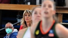 Ostravská trenérka Iveta Raková byla výkonem svého týmu zejména v prvním...