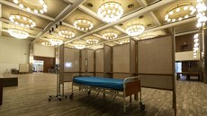 Budova Společenského centra v Prostějově se proměnila v posilové očkovací... Budova Společenského centra v Prostějově se proměnila v posilové očkovací...