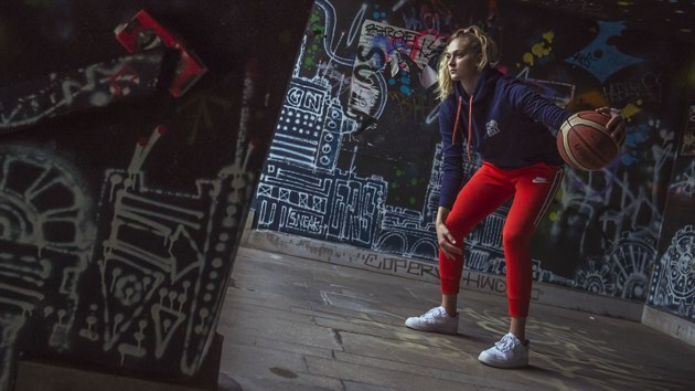 Basketbalistka Kristýna Brabencová Basketbalistka Kristýna Brabencová