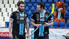 Momentka z utkání play-off florbalové Livesport Superligy mezi Předvýběr.CZ... Momentka z utkání play-off florbalové Livesport Superligy mezi Předvýběr.CZ...
