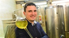 Jeden ze spolumajitelů uherskobrodského vinařství Juřeník Žďárský Robin Juřeník Jeden ze spolumajitelů uherskobrodského vinařství Juřeník Žďárský Robin Juřeník