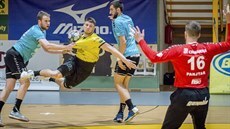 Nejlepším střelcem Zubří v úvodním čtvrtfinále Evropského poháru EHF byl s... Nejlepším střelcem Zubří v úvodním čtvrtfinále Evropského poháru EHF byl s...