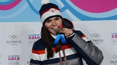 Diana Cholenská na Olympijských hrách mládeže v Lausanne. Diana Cholenská na Olympijských hrách mládeže v Lausanne.