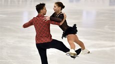 Martin Bidař a Jelizaveta Žuková během závodu na MS v Stockholmu Martin Bidař a Jelizaveta Žuková během závodu na MS v Stockholmu