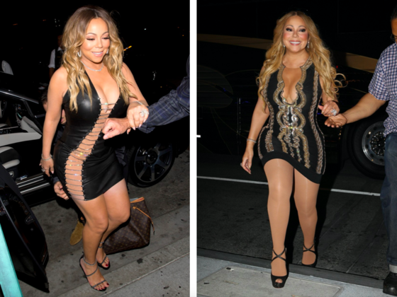 Kdy se rozdával cit pro módu, Mariah Careyová evidentn chybla.
