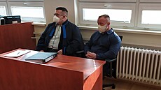 Filip Grznár při odvolacím řízení u ústeckého krajského soudu. Filip Grznár při odvolacím řízení u ústeckého krajského soudu.