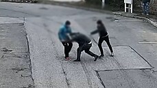 Kriminalisté zpacifikovali agresora. Kriminalisté zpacifikovali agresora.