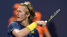 Sebastian Korda na turnaji v Miami. Sebastian Korda na turnaji v Miami.